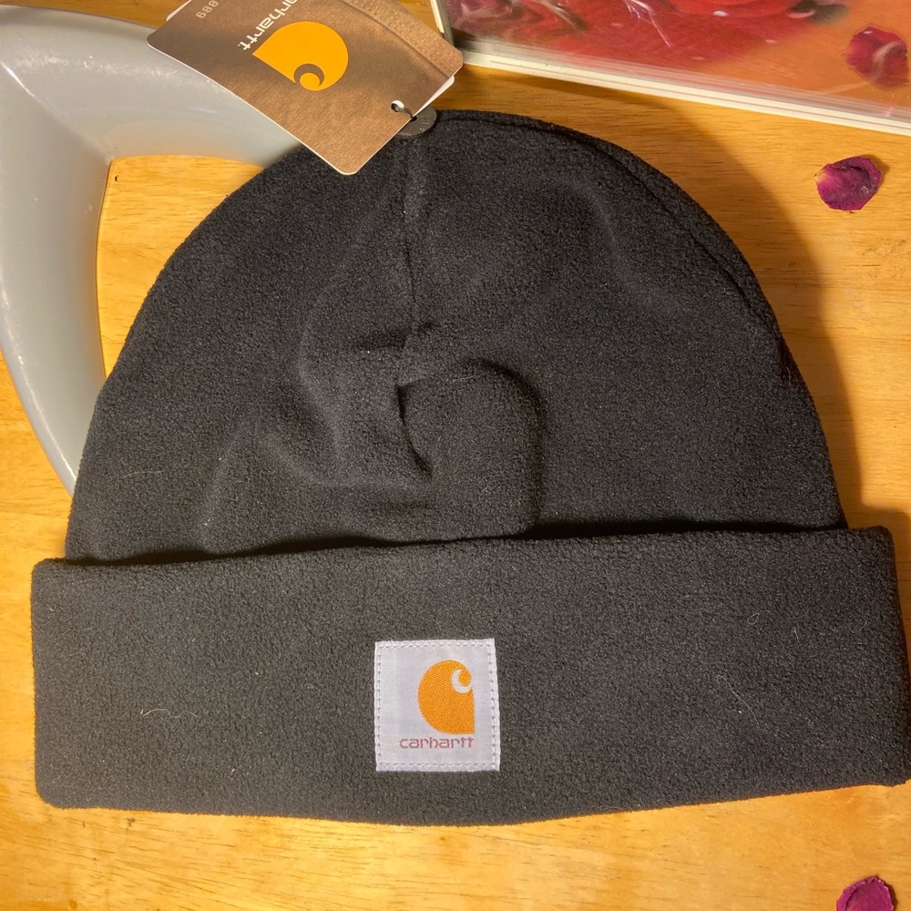 Carhartt Mens Fleece Cuffed Beanie